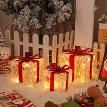 Load image into Gallery viewer, Light-up Gift Box Decor
