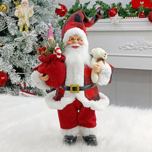 Load image into Gallery viewer, Merry & Bright Santa Doll – Festive Fun Décor