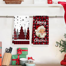 Load image into Gallery viewer, Cozy Christmas Kitchen Towels Set