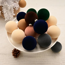 Load image into Gallery viewer, Velvet Christmas Bauble Set (12 pcs)