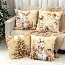 Load image into Gallery viewer, Cozy Christmas Pillow Cover Set
