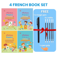 Load image into Gallery viewer, MagicGroove Tracing Book: Reusable Handwriting Practice with Disappearing Ink & Grooves - DIYative™