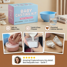 Load image into Gallery viewer, TinyTreasures™ - Baby Hand & Footprint Keepsake Kit