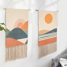 Load image into Gallery viewer, Handmade Macrame Wall Tapestry