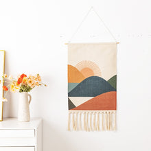 Load image into Gallery viewer, Handmade Macrame Wall Tapestry