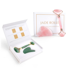 Load image into Gallery viewer, Beauty Set with Gua Sha and Facial Roller