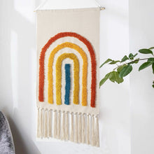 Load image into Gallery viewer, Handmade Macrame Wall Tapestry