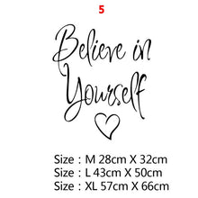 Load image into Gallery viewer, Motivational Quote Decal