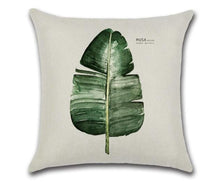 Load image into Gallery viewer, Handmade Leaf Cushion Cover