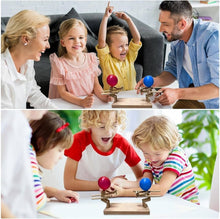 Load image into Gallery viewer, BalloonBrawlers™️ – Handmade Wooden Fighter Puppets
