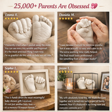 Load image into Gallery viewer, TinyTreasures™ - Baby Hand &amp; Footprint Keepsake Kit
