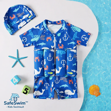 Load image into Gallery viewer, SafeSwim™️ - Kids Swimsuit
