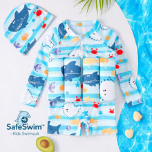 Load image into Gallery viewer, SafeSwim™️ - Kids Swimsuit
