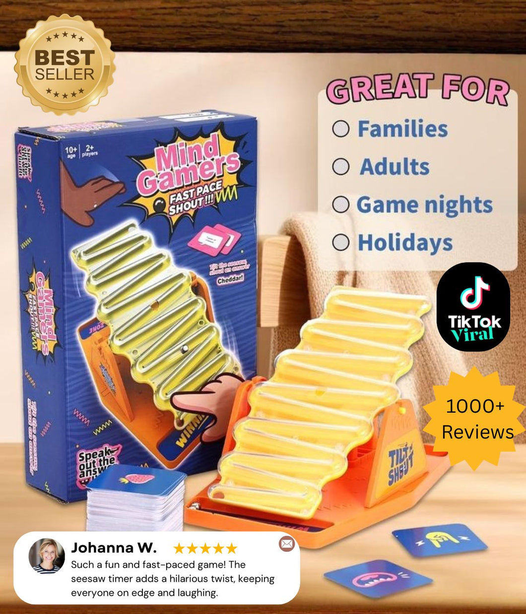 Tilt&Tell™️ - Family Fun Game