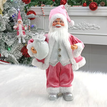 Load image into Gallery viewer, Merry &amp; Bright Santa Doll – Festive Fun Décor
