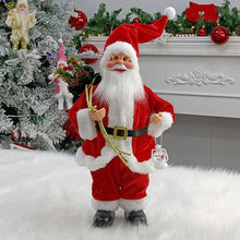 Load image into Gallery viewer, Merry &amp; Bright Santa Doll – Festive Fun Décor
