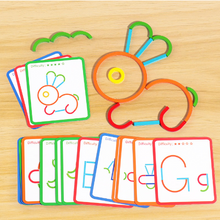 Load image into Gallery viewer, Build&amp;Beyond™️- Montessori Sticks &amp; Rings Set
