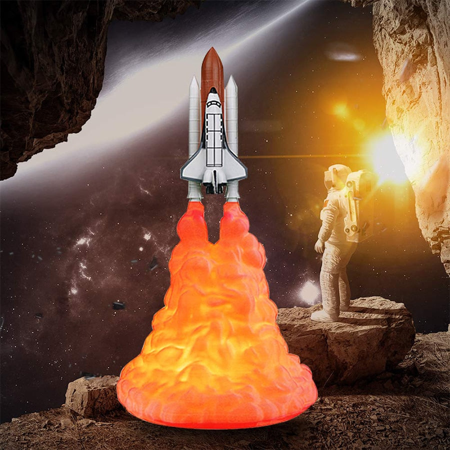 Lava Rocket Lamp