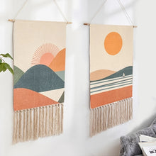 Load image into Gallery viewer, Handmade Macrame Wall Tapestry
