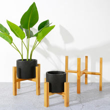 Load image into Gallery viewer, Wooden Plant Pot Stand
