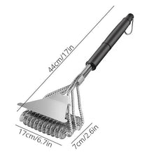 Load image into Gallery viewer, Bristle-free Grill Brush and Scraper
