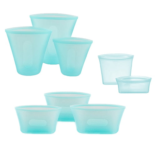 ZipUp™ Silicone Containers