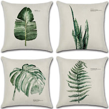 Load image into Gallery viewer, Handmade Leaf Cushion Cover
